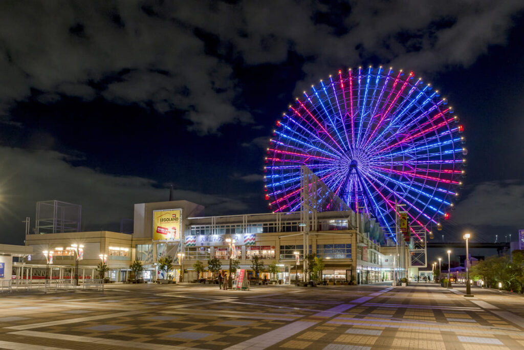 tempozan ferris wheel