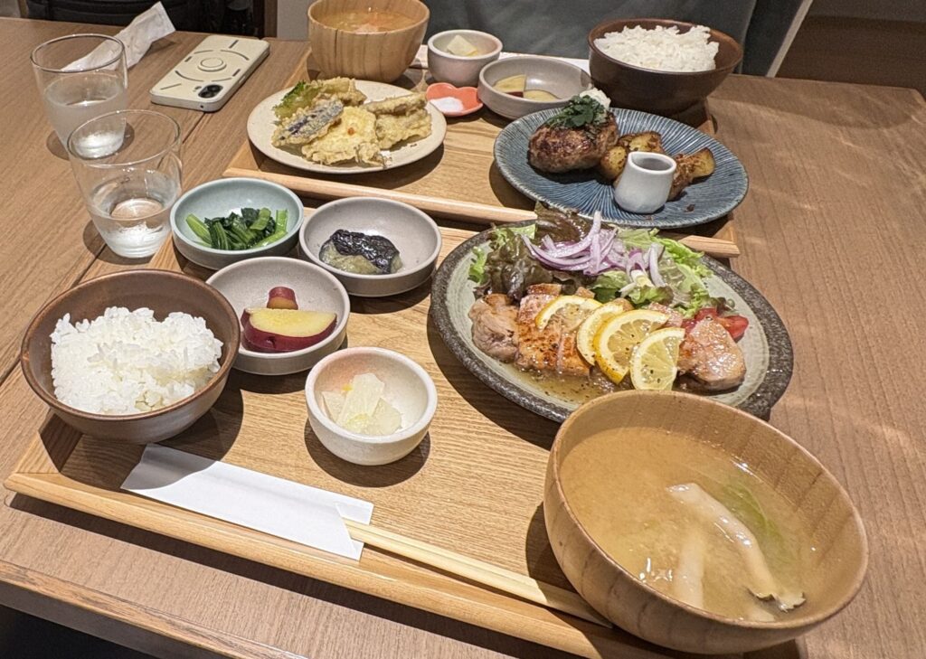 Japanese Set Menu